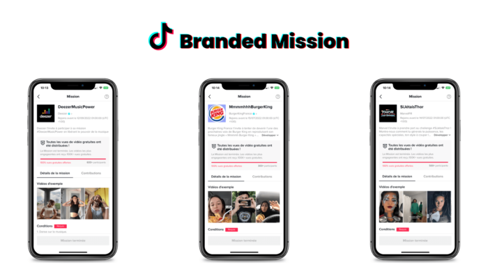 TikTok Branded Mission ad format