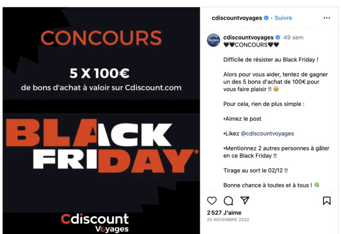 Concours Cdiscount Voyages