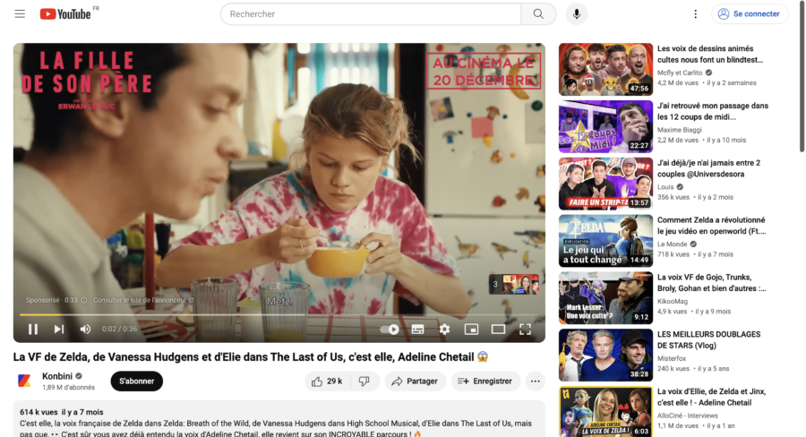 Format InStream desactivable YouTube Ads